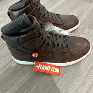 nike dunk high lux burnished